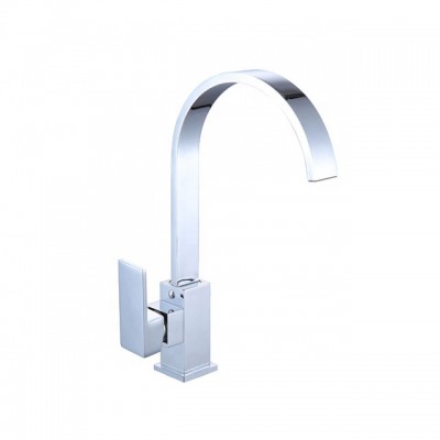 hot and cold water mixer tap Kitchen Faucets chromed finishing tap faucet