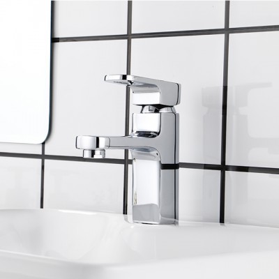 Traditional square bathroom taps basin faucet grifo